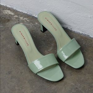 SIMON MILLER Solo Heel in Aqua